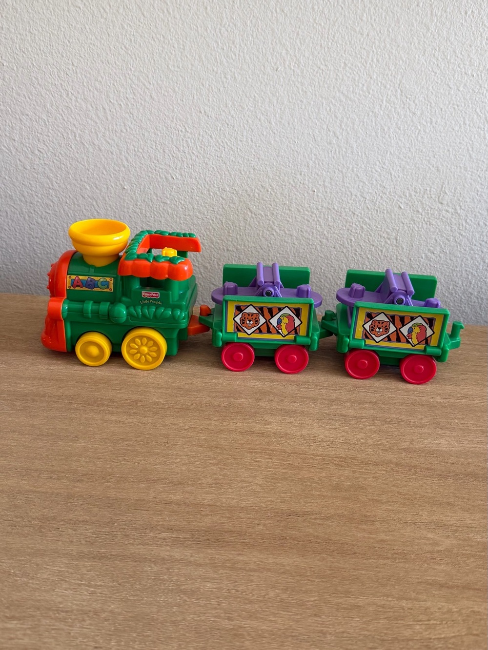 Fisher-Price Little People ABC Train with Two Cars